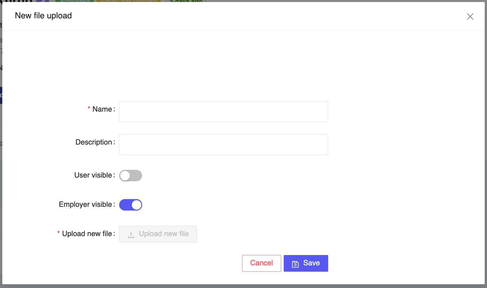 Consultant Uploads Add New