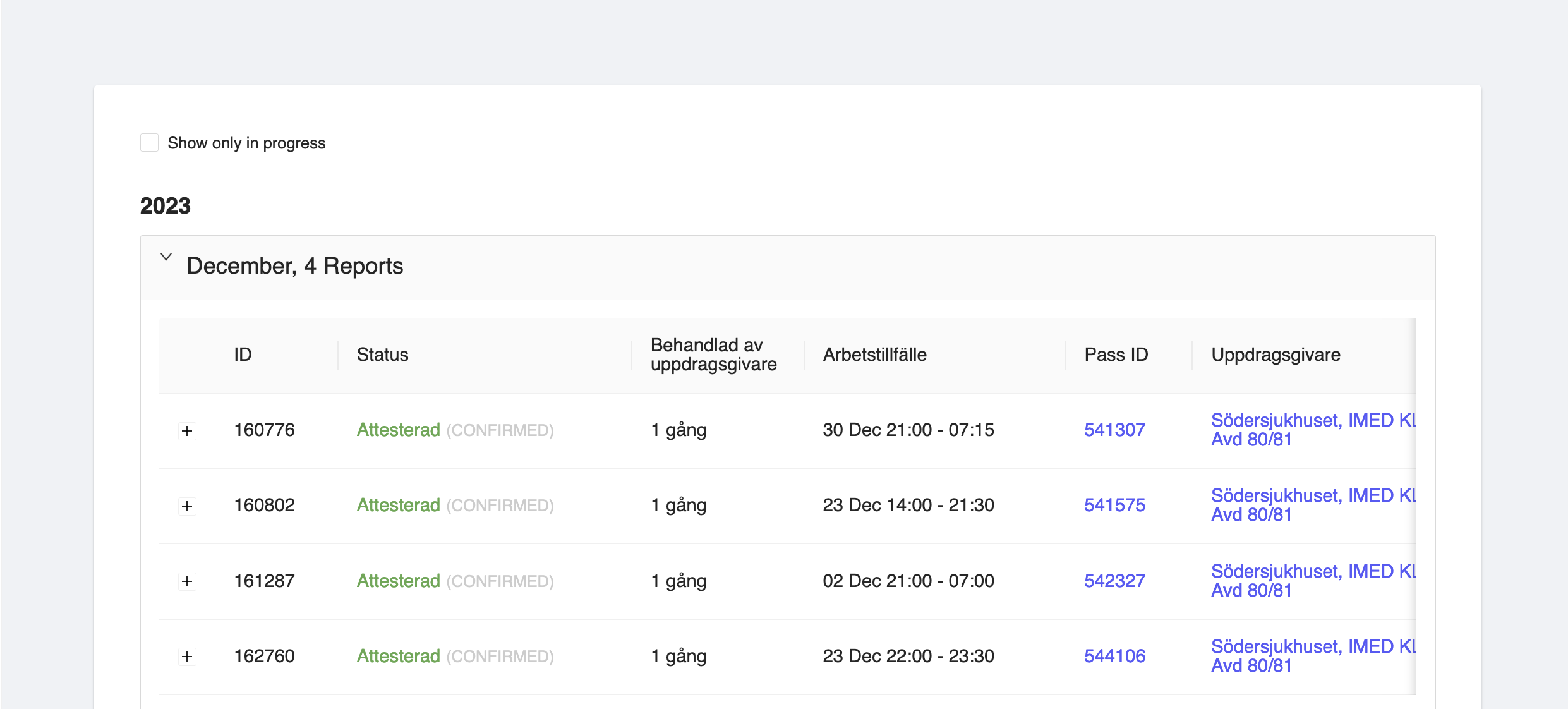 Consultant Time Report Attested