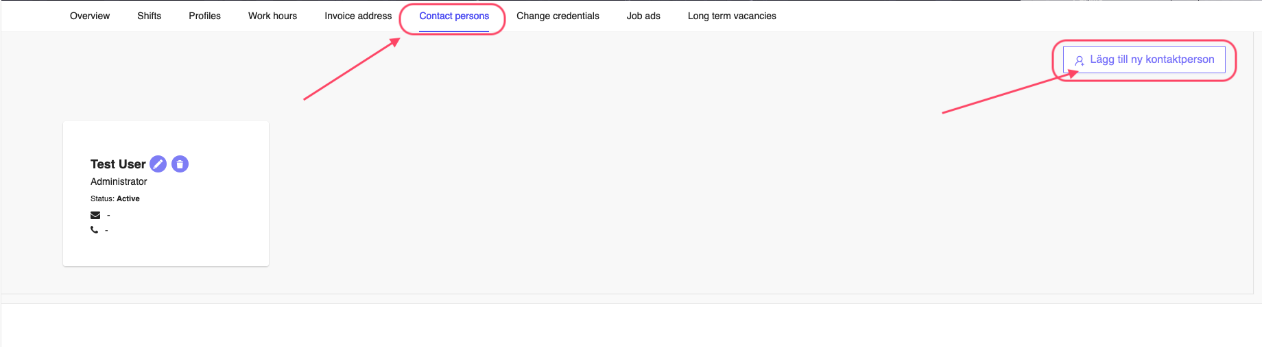 Employer Contact Person