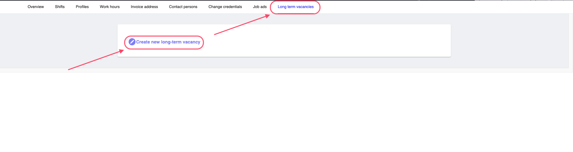Employer Long Term Vacancies