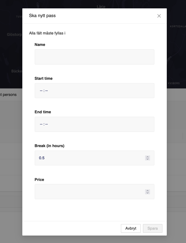 Add employer work hours